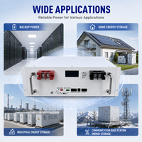 Solusi Penyimpanan Energi yang Dapat Diskalakan 48V 100Ah Paket LiFePO4 Modular 4000 Siklus Dalam untuk Cadangan Pusat Data