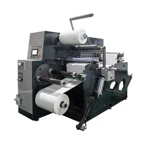 Mesin cetak cangkir kertas gambar stiker RT-520 harga rendah mesin potong logam putar untuk Gulung