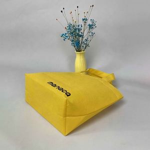 Bolsa de compras Rpet con asas dobles, máquina de bolsas no tejidas, fabricación Manual de bolsas metálicas, bolsas de mano no tejidas - Product Image 2