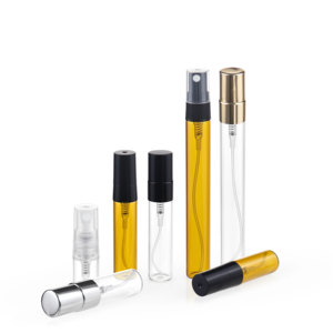 卸売 ラウンド型 2ml 3ml 5ml 10ml ミニ 空ボトル クリア スプレーボトル 詰め替え可能 ガラス製 香水 サンプル アトマイザー テスター - Product Image 2
