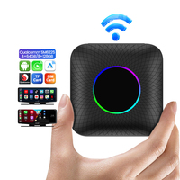 Carlinkit - Adaptador Inalámbrico para Reproductor Multimedia del Automóvil, Android 13, Streaming, 8 GB, 128 GB, 4G, 64G, TV, Universal, Portátil, 6225, Sin Cables, Dongle para Reproductor de Automóvil