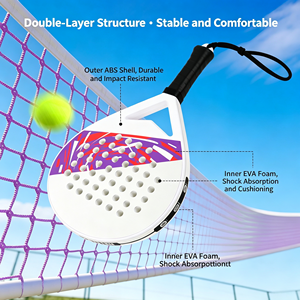 Overgrips de tennis Premium Widebody Design, professionnels, en fibre de carbone 3K, résistants aux chocs, qualité tournoi, fabricant OEM, nylon - Product Image 3
