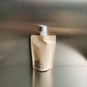Pochette Éco-Responsable en Papier Kraft avec Bouchon en Aluminium, Sachet Recyclable pour Parfum, Pochette de Recharge Imperméable avec Bec Verseur - Product Image 3