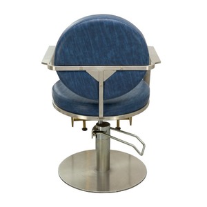 Sillón de Barbería Rojo Simple de Alta Gama con Función de Elevación y Rotación para Salón de Belleza - Product Image 2
