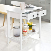 Meuble d'entrée scandinave nordique très vendu, console blanche brillante en MDF avec tiroir pour couloir/hall