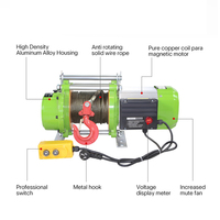 Palan électrique à câble métallique 500kg1t2ton 30m60m100m Ascenseur à coque en aluminium Grue multifonctionnelle pour la construction