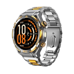 W90 Pro Smart <b>Watch</b> 1.43Inch AMOLED Touch Screen 900mah Waterproof Smartwatch LED Flashlight 100+ Sports Modes AI Health Suite - Product Image 1