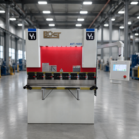 Presse plieuse hydraulique CNC BOST haute précision 1600 mm pour armoires de commutation en acier Schneider Electric CE ISO