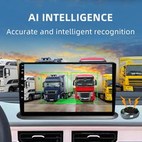 Caméra de recul AHD 1080P Mini AI étanche IP68 avec vision nocturne et système de détection de lignes de stationnement pour voiture
