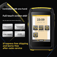 DYX FWT-100 OFW Mini OTDR Optical Fiber Reflectometer 1550nm 20dB Active Fiber Live SC Connector Test Touch Screen OPM VFL OLS