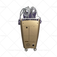 Appareil multifonctionnel de remodelage corporel et facial, avec plusieurs poignées, pour raffermissement de la peau, réduction de la cellulite, anti-âge, équipement de beauté professionnel