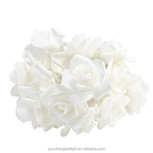 Guirlande lumineuse Led 10/20Led avec piles AA, Bouquet de fleurs élégantes pour mariage, fête, décoration de noël, nouvelle collection - Product Image 5