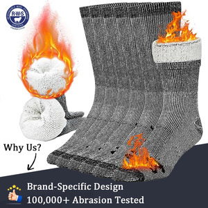 Chaussettes <span class=keywords><strong>de</strong></span> randonnée et <span class=keywords><strong>de</strong></span> camping en laine mérinos, chaussettes thermiques chaudes pour l'hiver, chaussettes thermiques pour hommes et femmes - Product Image 1