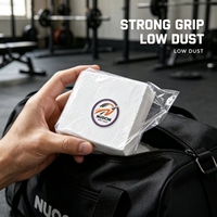 Craie de gym douce pour grimpeurs, 300g, en sacs de poudre longue durée et morceaux blancs, pour les itinéraires de bouldering, ASMR, Ready Club Walls