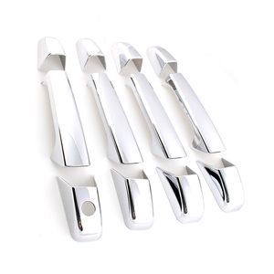 <span class=keywords><strong>4</strong></span> couvre-poignées de porte pour Chevrolet <span class=keywords><strong>Silverado</strong></span> Avalanche Tahoe Suburban GMC Sierra Yukon 2007-2014 - Product Image 2