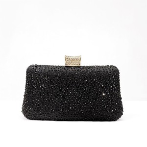 Sac de soirée brillant en strass, nouveau sac à bandoulière en daim orné de cristaux pour mariage et robe de demoiselle d'honneur - Product Image 2