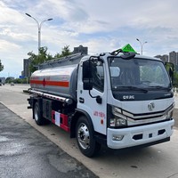 Nouveau Camion Mini-Citerne Diesel Dongfeng en Alliage d'Aluminium 10 Tonnes Euro 6 National VI Non Surpoids pour le Transport de Marchandises Dangereuses