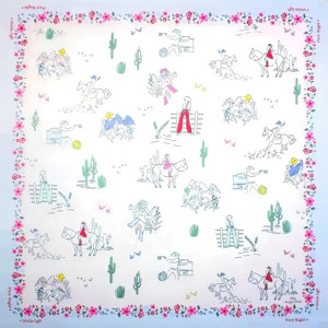 Alas Meja Mahjong Gaya Bohemian Mewah Motif Merak Warna-warni Dapat Disesuaikan Portabel Anti Selip Senyap Tahan Lama Ramah Lingkungan - Product Image 6