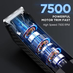 Recortadora de vello corporal Manscape para hombres, recortadora eléctrica de doble cabezal con luz, cuchillas de cerámica y lámina seguras - Product Image 2