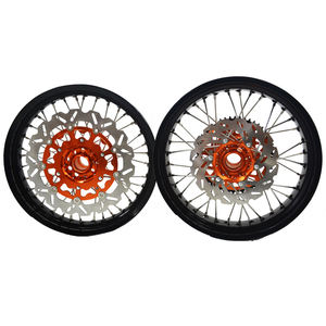 Alliage d'aluminium Sxf 250 450 Moto <span class=keywords><strong>Dirt</strong></span> Bike 17 Inch <span class=keywords><strong>Supermotard</strong></span> Wheels - Product Image 2