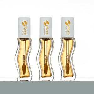 Contenedor de brillo de labios blanco grueso de 8ml Tubos de brillo de labios de vidrio Logotipo personalizado Tubo de brillo de labios vacío Contenedor de embalaje de bálsamo labial - Product Image 1