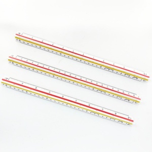 Regla Triangular de Plástico Personalizada al por Mayor para Uso Escolar - Product Image 1