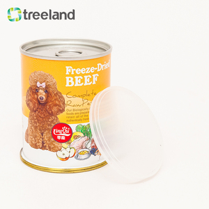 Rỗng Có Thể Tái Chế Fd Thực Phẩm Kín Giấy Canister Cho Thức Ăn Vật Nuôi Sô Cô La Đường Snack Bánh Cookie Nhai Kẹo Cao Su Lưu Trữ - Product Image 4