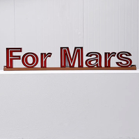 Lettres néon 3D personnalisées avec éclairage LED, lettres en métal illuminées par LED, enseigne LED pour enseignes commerciales, logo de magasin en acrylique néon