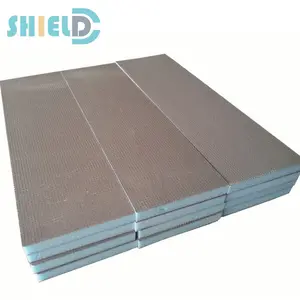 Poliestireno impermeável telha backer isolamento térmico placa de cimento telha backer placa