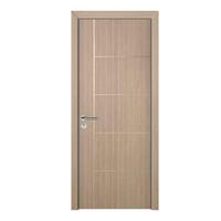 Prix de gros Porte moderne en bois et aluminium de 45mm d'épaisseur avec ouverture manuelle Surface finie Garantie 1 an pour la maison