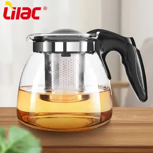 1.2L Stainless Steel coffee tea kettle Thermometer Wooden handle - Luv Muggs