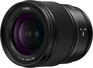 Lente Panasonic Serie S, 18mm F1.8, Montura L, Lente Intercambiable para Cámaras Digitales sin Espejo de Formato Completo - S-S18 CMOS S - Product Image 3