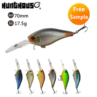 Hunthouse fabricant OEM approvisionnement poisson leurre naufrage petit pêche manivelle Mini manivelle appâts de pêche leurre de pêche