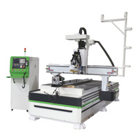 Grande machine de routeur CNC ATC à vendre Découpe de panneaux composites en aluminium avec moteur de pompe à engrenages Syntec Richauto PLC