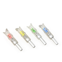 Arceau de flèche à tir à l'arc en plastique, 7.6mm, arc croisé, PC, embout composé