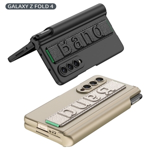 เคส PC แข็งกันกระแทกพร้อมช่องใส่ปากกา,สายรัดข้อมือป้องกันบานพับสำหรับ Samsung Galaxy Z Fold 4 <span class=keywords><strong>Fold4</strong></span> 5G - Product Image 6