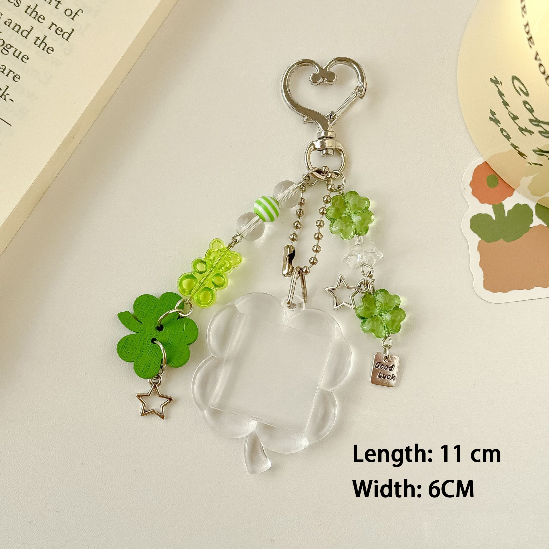 Trébol de cuatro hojas de la suerte