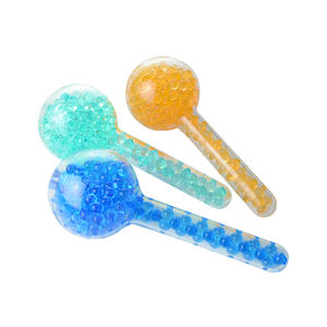 Alat Pijat Ajaib Pintar Bola Rol Wajah Es, Alat Pemijat Kaca Penutup Pegangan Bola Es - Product Image 4