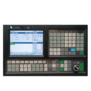 2-assige Draaibank En Draaiende Cnc-Controller Met Nieuw Engels Bedieningspaneel Atc + Plc + Macro + M3 Usb Cnc Complete Kit