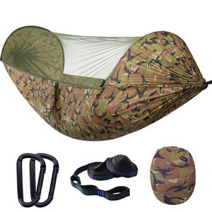 Usine En Gros Camping En Plein Air <span class=keywords><strong>Hamac</strong></span> Balançoire Forte Ripstop Nylon Parasol avec Fermeture Éclair <span class=keywords><strong>Moustiquaire</strong></span> Multifonctionnel - Product Image 2