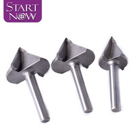 Startnow Foutil CNC 5PCS 3D Foutil de broyage acrylique PVC bois dur MDF Foutil CNC Foutil de broyage Foutil de broyage