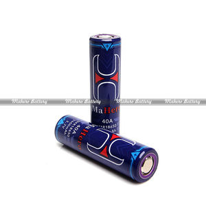 Цилиндрическая литиевая ячейка <span class=keywords><strong>18650</strong></span> 3,6 В 3,7 В 2500 мАч 2600 мАч 3200 мАч 3c 10c разрядка аккумуляторная батарея 2600 мАч 40A - Product Image 2