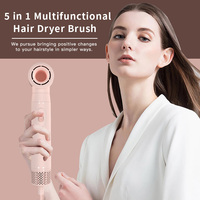 MeStar-Sèche-cheveux multifonction, fer à boucler rotatif automatique, brosse à air chaud