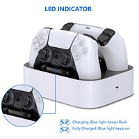 Poignée de jeu vidéo à charge rapide support de charge Match contrôleur de jeu Station de charge Dualsense pour Playstation 5