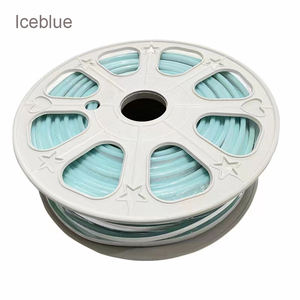 Usine en gros 5mm 6mm <span class=keywords><strong>LED</strong></span> néon bande lumineuse flexible DC 12V 2.5 <span class=keywords><strong>cm</strong></span> coupe 5 mètres rouleau étanche IP67 pour les signes personnels - Product Image 1