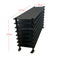 Support d'alimentation en métal composite pour semis de reptiles, clôture d'alimentation en corne de serpent tortue grenouille ciliaire