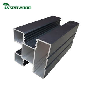 Nuevo plástico estacas de madera moderna de los paneles de <span class=keywords><strong>la</strong></span> cerca de plástico de madera revestida de esgrima - Product Image 6
