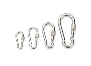 Nhiệm vụ nặng nề thép mạ kẽm <span class=keywords><strong>Snap</strong></span> móc liên kết nhanh chóng clip cho cuộc phiêu lưu ngoài trời-cho cắm trại và đi bộ đường dài - Product Image 2