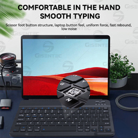 Clavier sans fil portable USB 2.0 multi-touches 2,4 GHz, tout neuf, pour tablette, PC, ordinateur portable, téléphone, maison