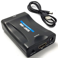 Convertidor de Audio y Video 1080P para PS2, Xbox, DVD, Sky, VHS, Convertidor SCART a HDMI para Juegos Retro